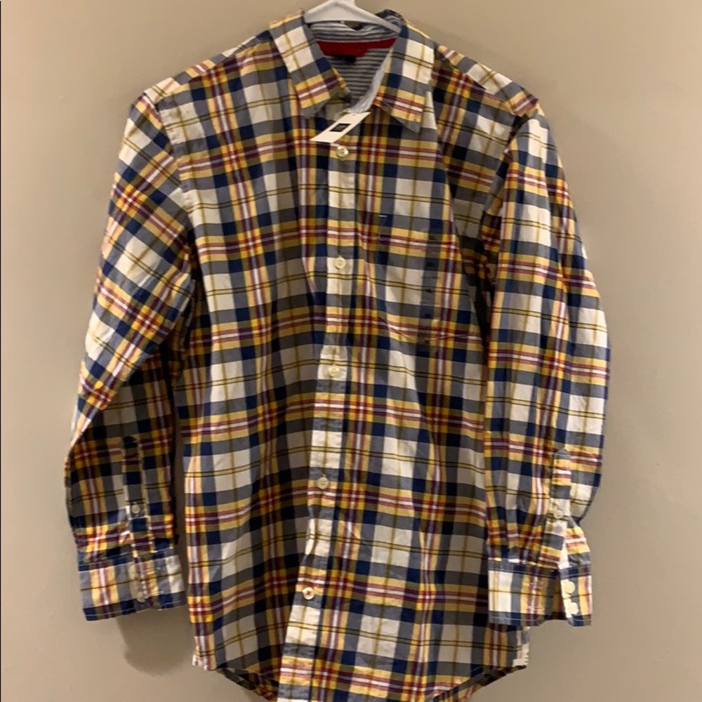 Gap Kids L/S Button Collared Shirt XL 12 NWT